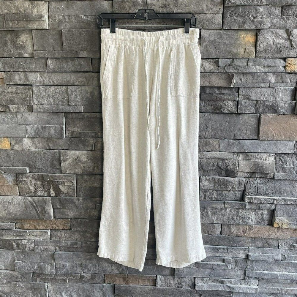 Leela & Lavender Women’s‎ Pants Linen Blend Size Medium
